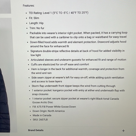 🆕CANADA GOOSE Cornelia Lite Jacket Hybridge Pullover Black Label - Picture 4 of 16